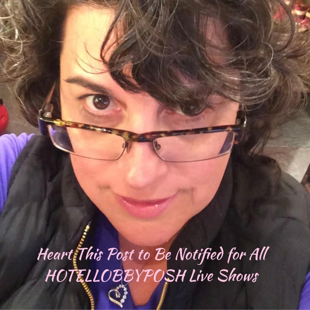 Let’s Go Live! 💕Heart this Post to Be Notified When We Go Live HOTELLOBBYPOSH
